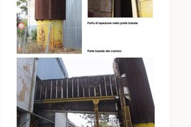 porta di ispezione e condotto fumi